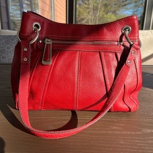 TIGNANELLO Red Purse Hobo